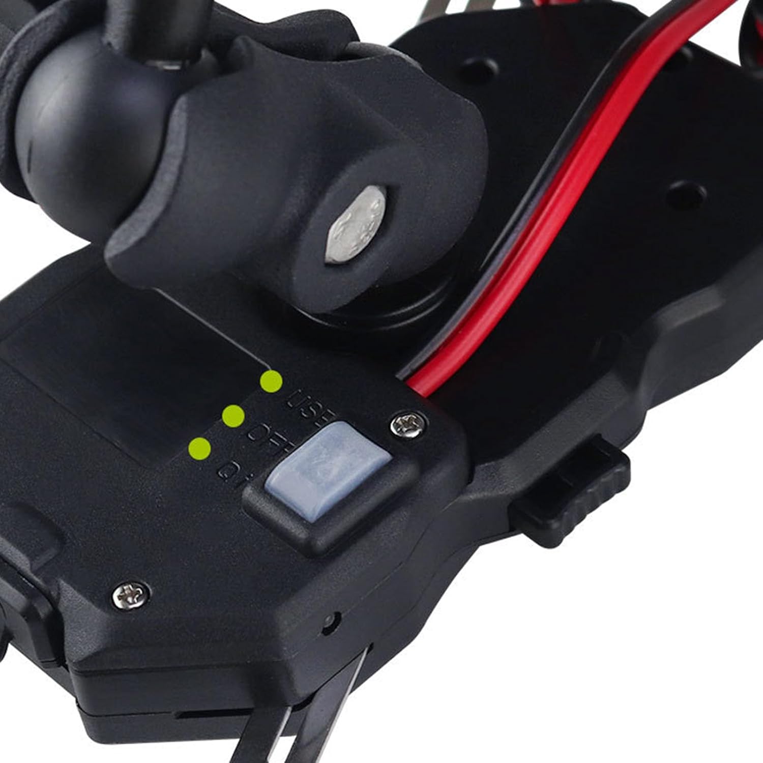 Bike Phone Holder 18W Fast Charging Rotatable Design Polyurethane Motorbike Phone Owner with Single Second