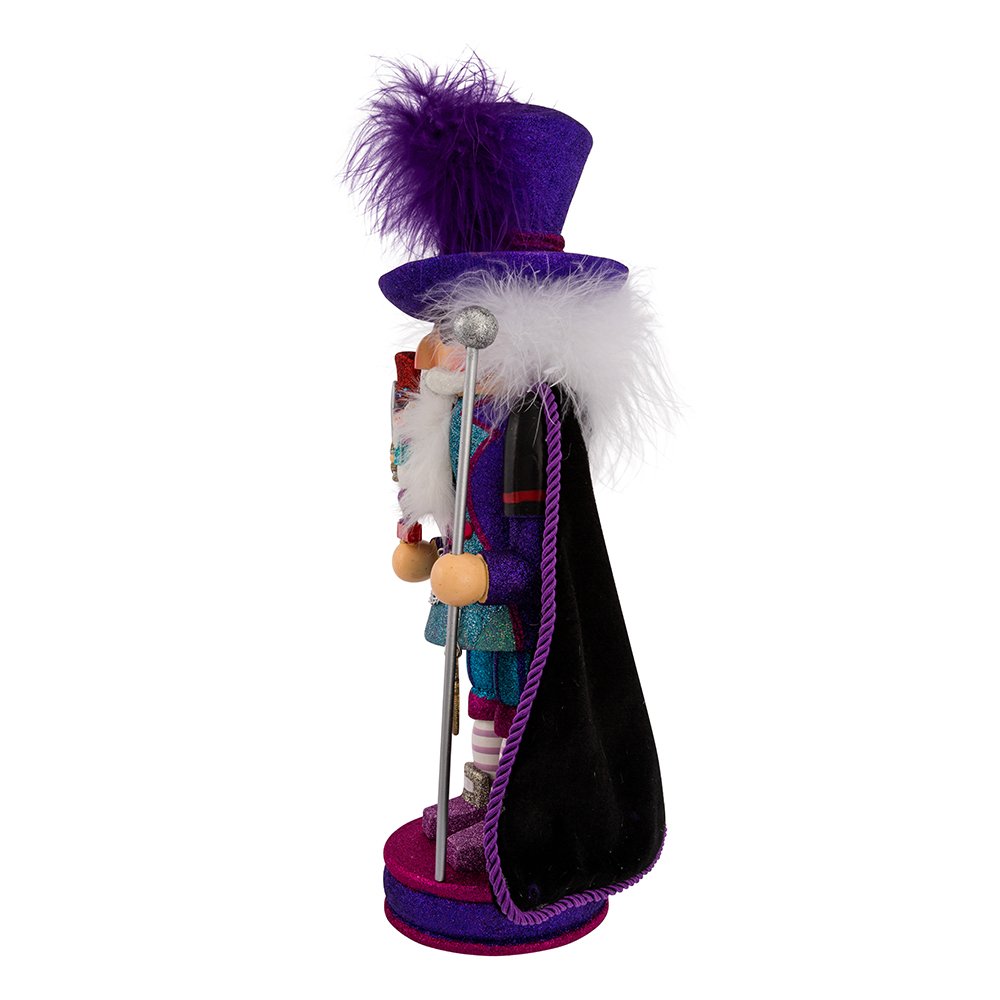 Kurt Adler Hollywood Cascanueces Drosselmeier, Color Morado