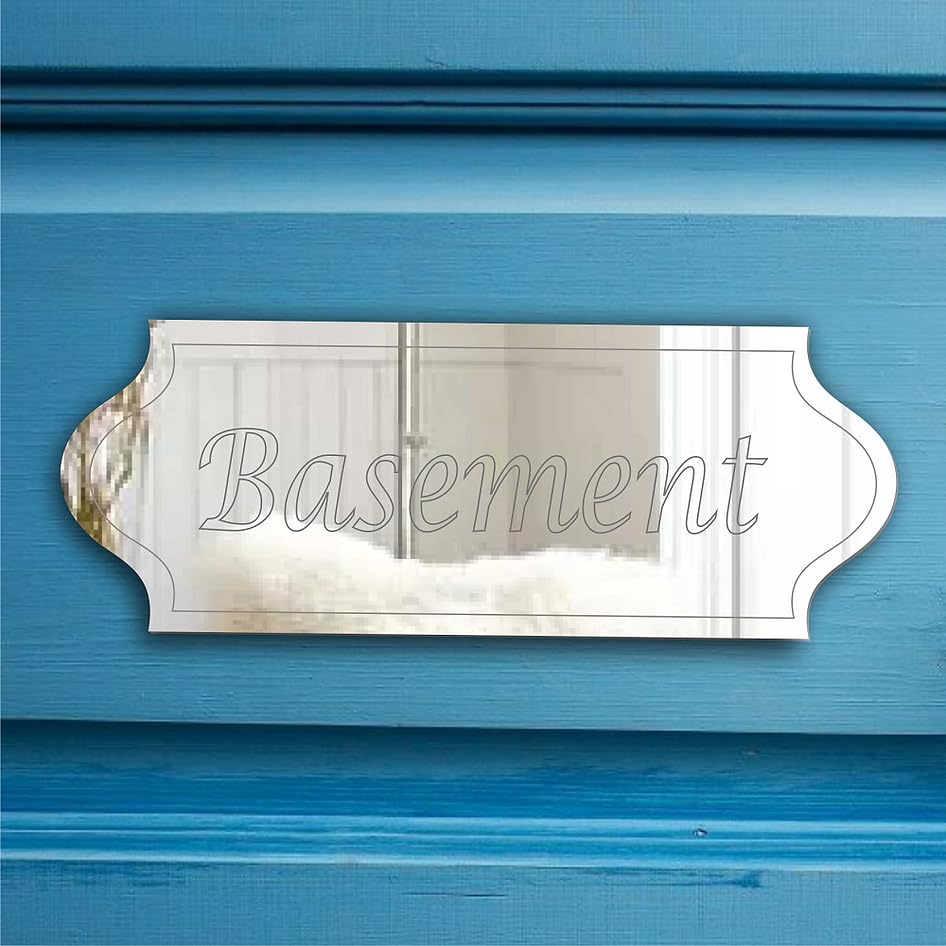 "Basement" Door Sign Plaque