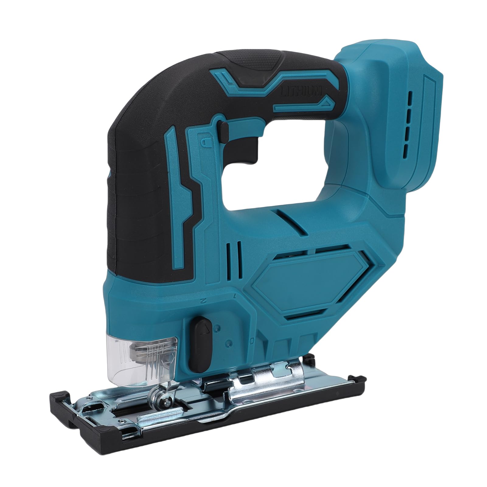 Herramienta de Sierra de Calar Inalámbrica Portátil con 4 Configuraciones Orbitales para Cortar Madera con Precisión 21 V (Dispositivo desnudo Sin batería Sin cargador)