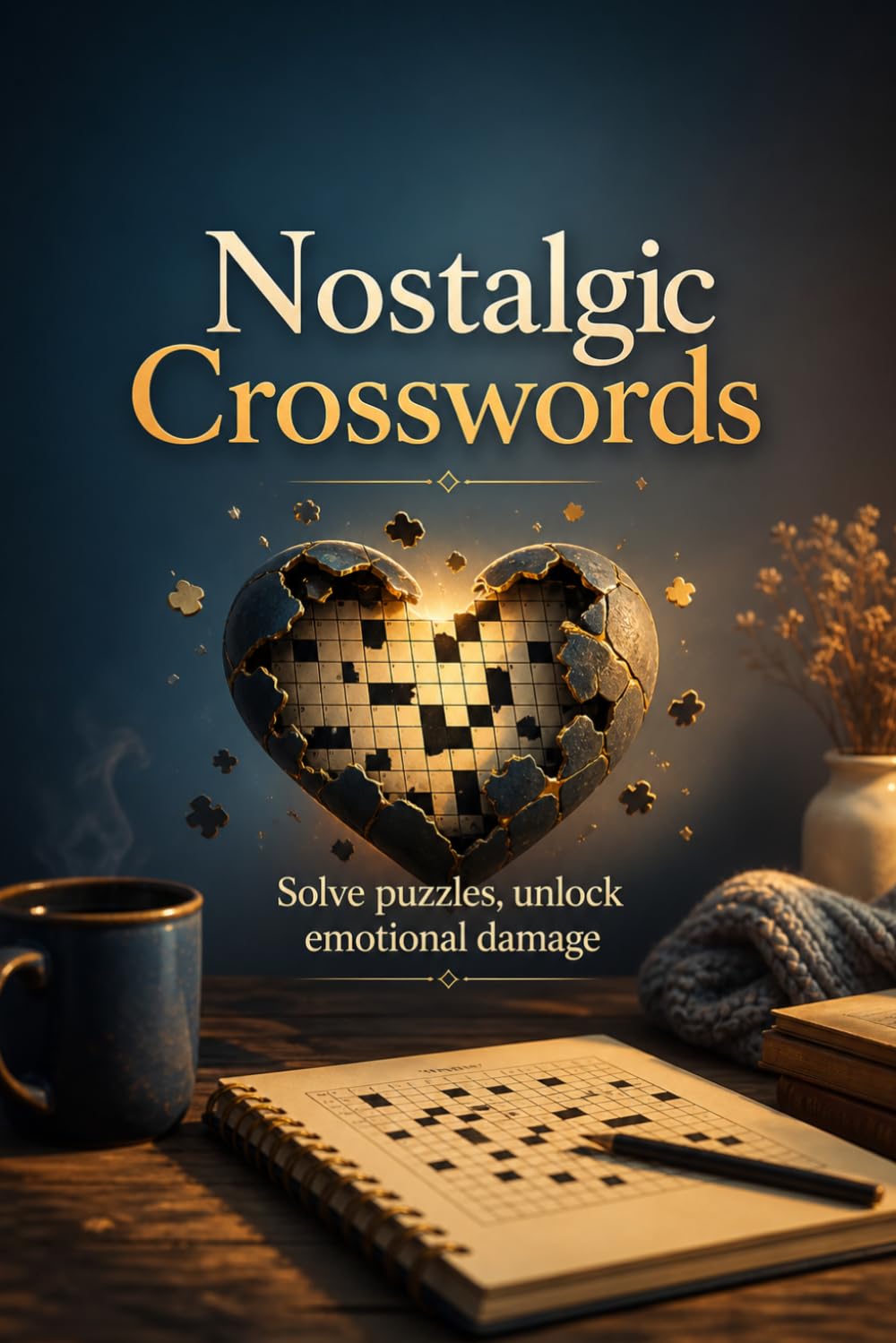 Nostalgic Crosswords Solve puzzles, unlock emotional damage: Heal your heart one clue at a time