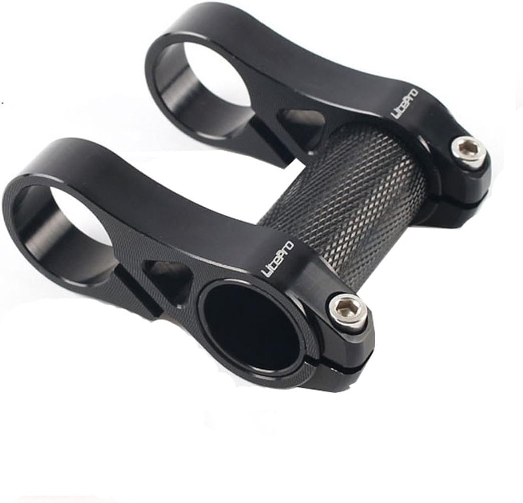 Amazon.com : SENQI Adjustable Double Stem Folding Bike Stem BMX Stem ...