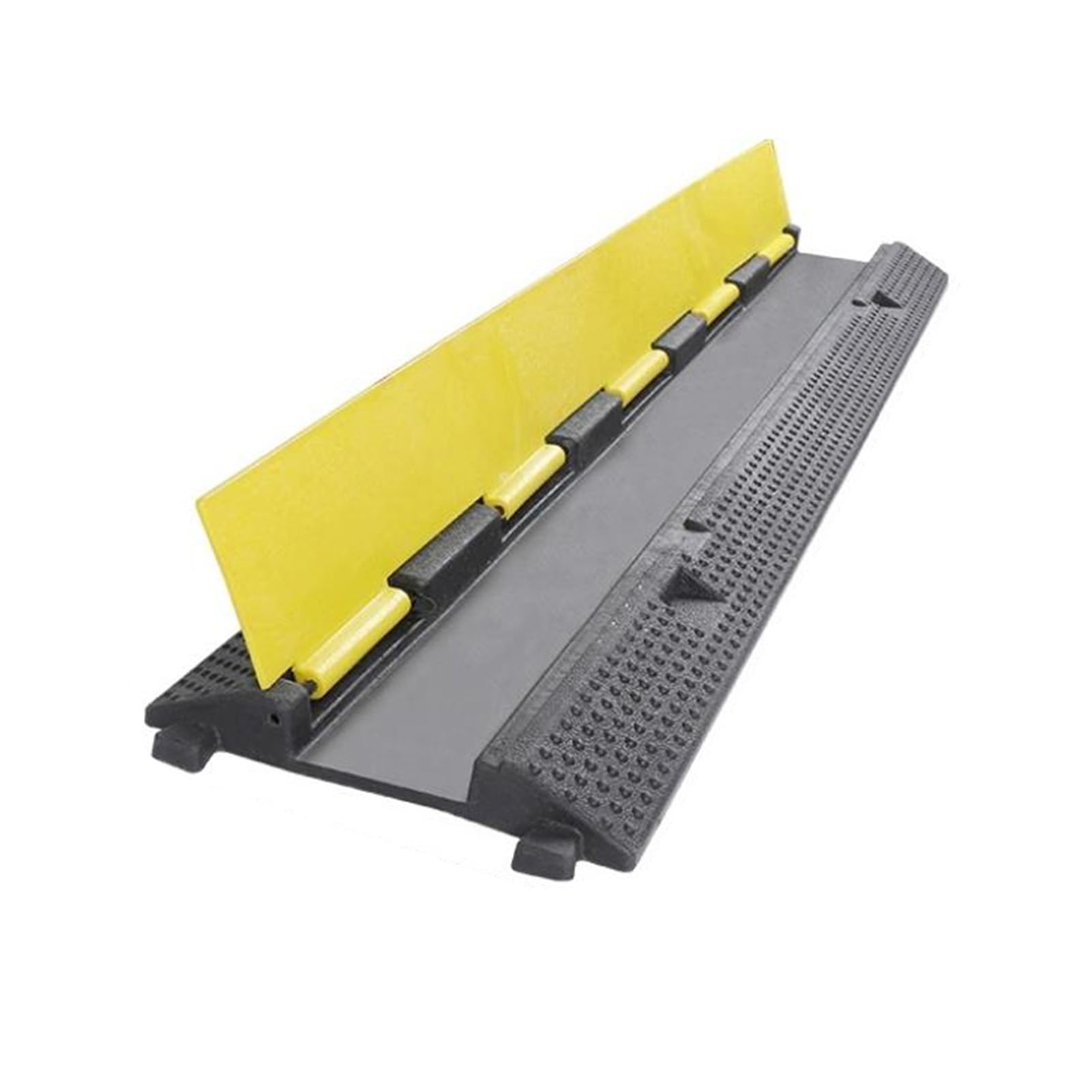 Reductor de velocidad de 2 canales para proteger cables contra aplastamiento en rampas