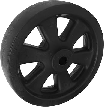 Universal Trailer Jack Wheel Rugged Support for Lawnmowers Utility Carts 1500lbs Nylon Wheels