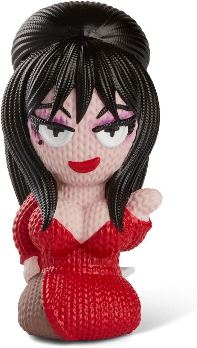 Handmade by Robots Elvira Vinyl Figure, Red, 5 inches tall