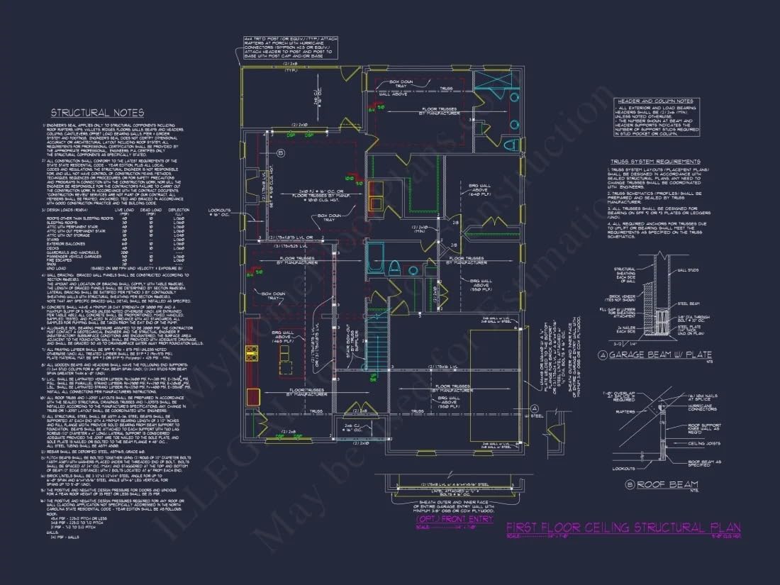 10-1616 HOUSE PLAN - Custom House Plan with Detailed Blueprints and CAD Designs