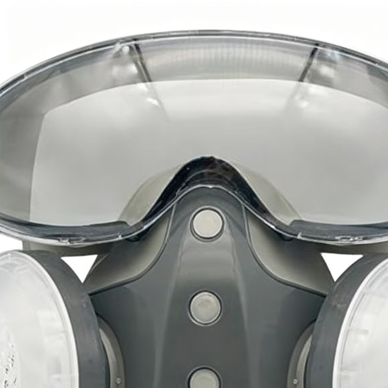 Masque de filtre respiratoire - 330 g, 10 pièces d'éléments, respirateur professionnel | Protection contre la vapeur chimique, travaux agricoles, équipement de chantier, atelier, rénovation, meulage