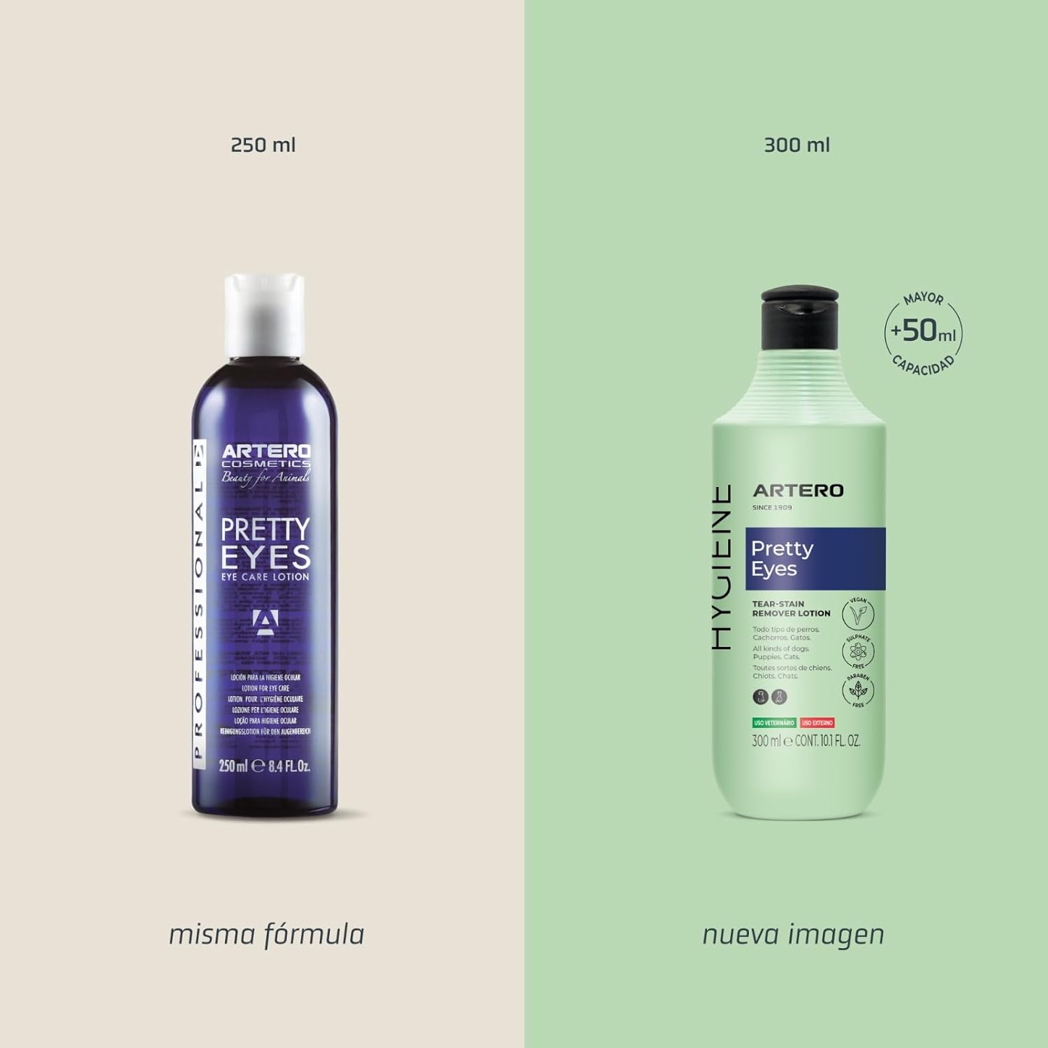 ARTERO Pretty Eyes Eye Cleaner and Tear Zone Removes Tear Spots from Dogs and Cats, Eye Cleaner Dogs, Natural Ingredients, Hygiene for Dogs and Cats. 7