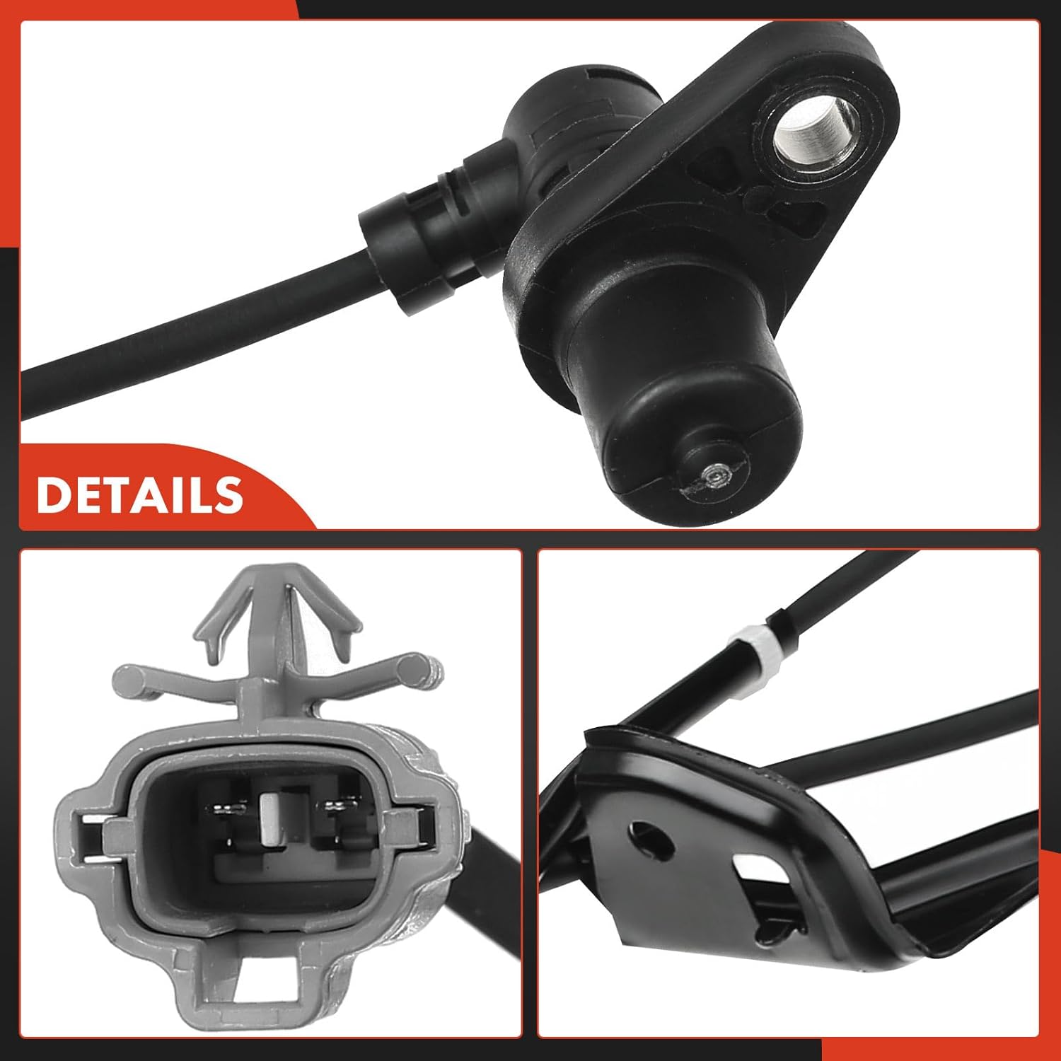 A-Premium ABS Wheel Speed Sensor Compatible with Toyota Models - RAV4 2001 2002 2003 2004 2005, Sport Utility - Front Left Driver Side, Replace# 89543-42040, 8954342040
