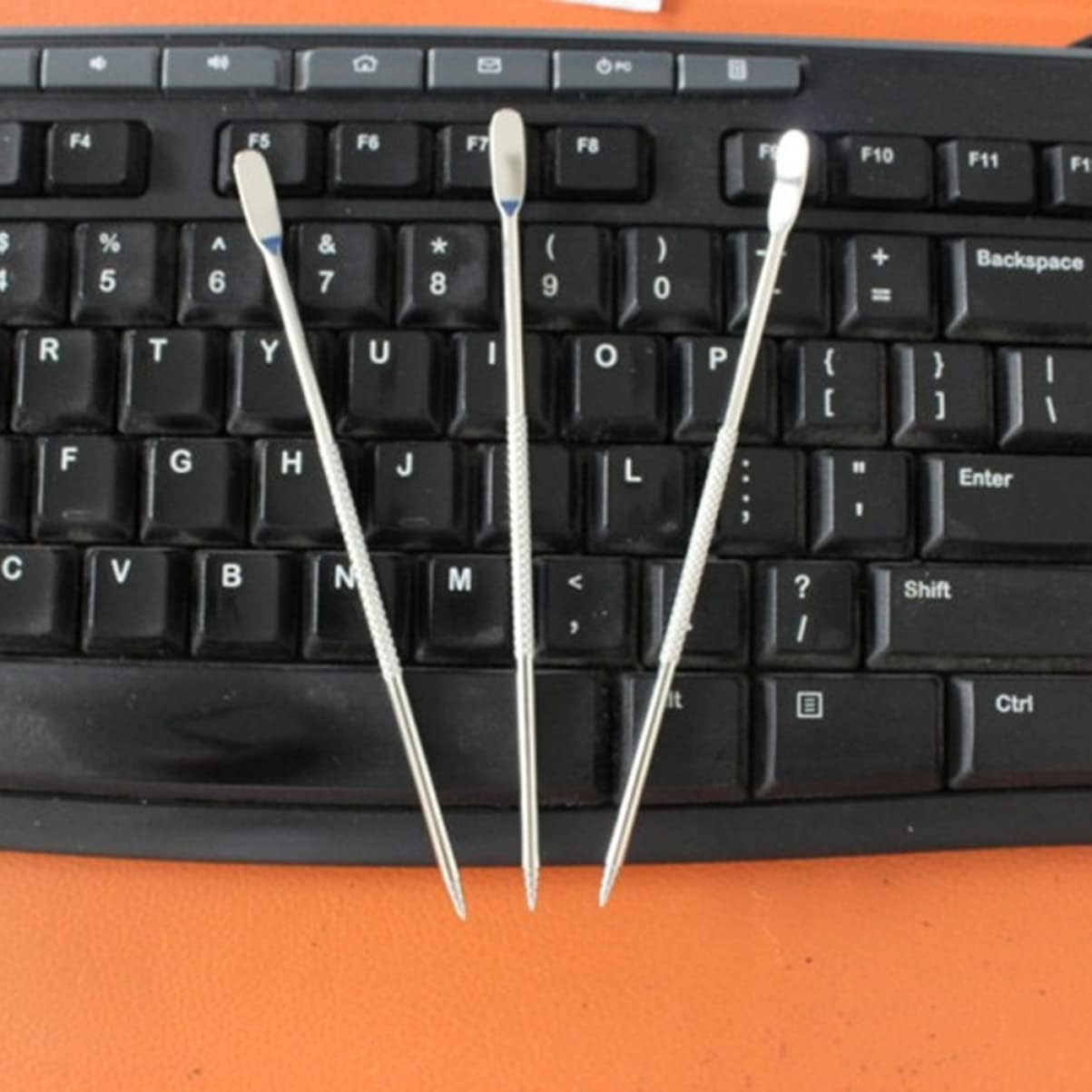 Mikinona 50pcs Stainless Steel Latte Art Pens for Cappuccino and Espresso Decorating Reusable Coffee Art Tool for Creating Beautiful Patterns for Coffee and