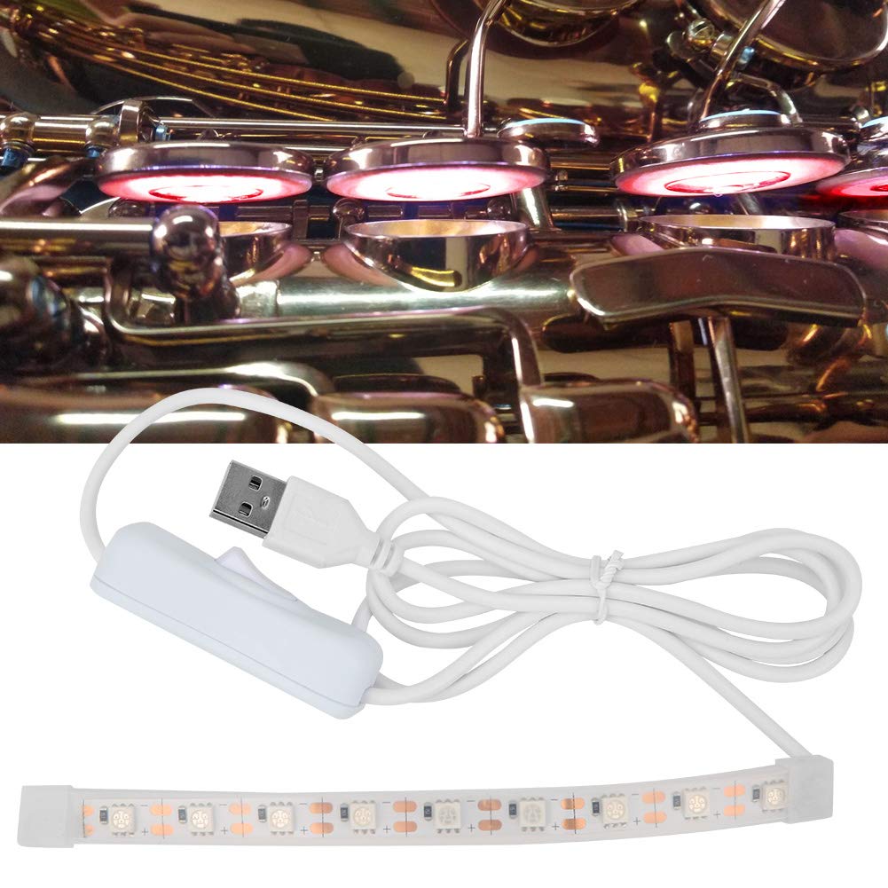 Sassofono USB Rilevatore di Perdite Luce LED Tester Lampada