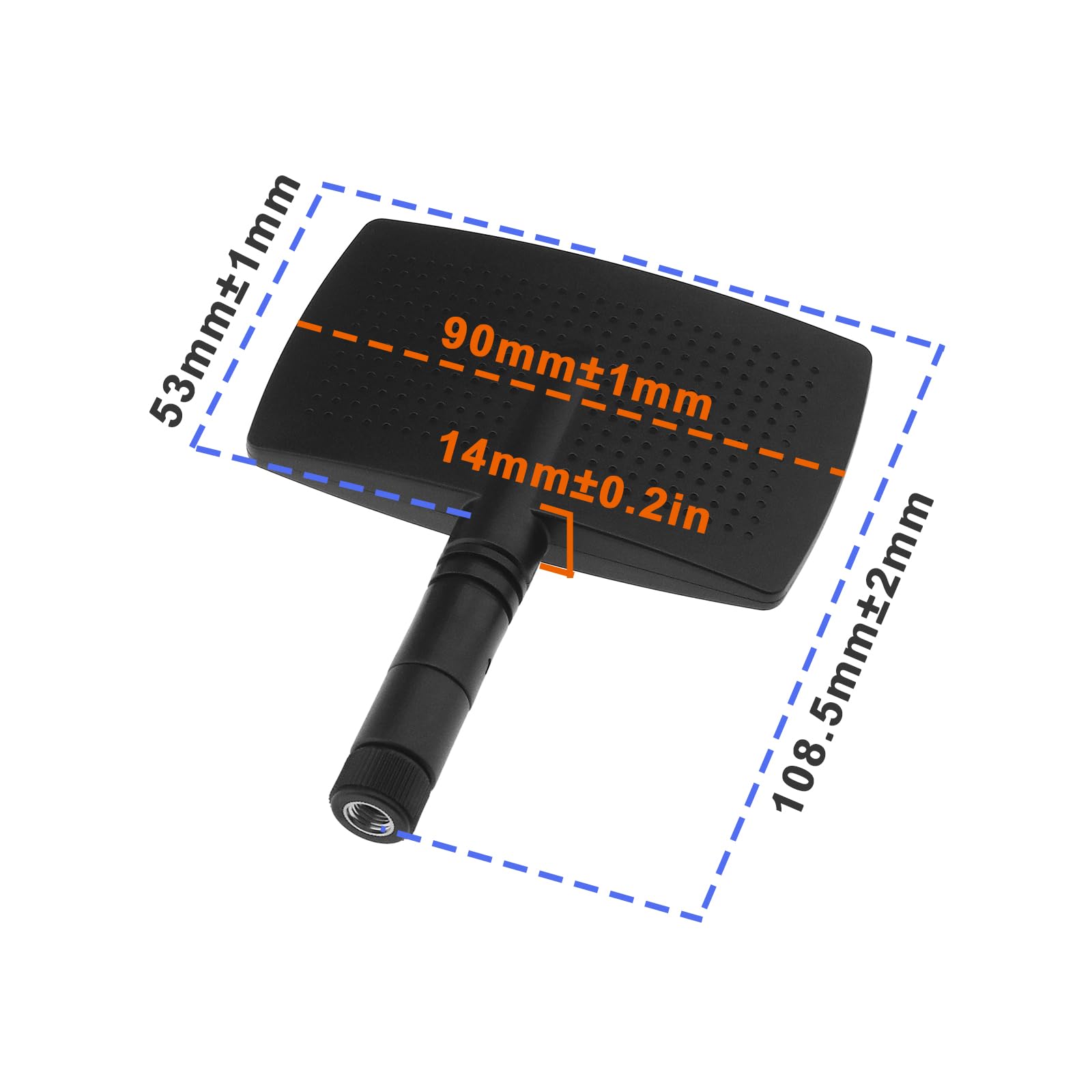 Antenne Directionnelle WiFi 8 DBi RP-SMA - Pour Routeur, Box Internet - Amélioration Du Signal 2.4 GHz