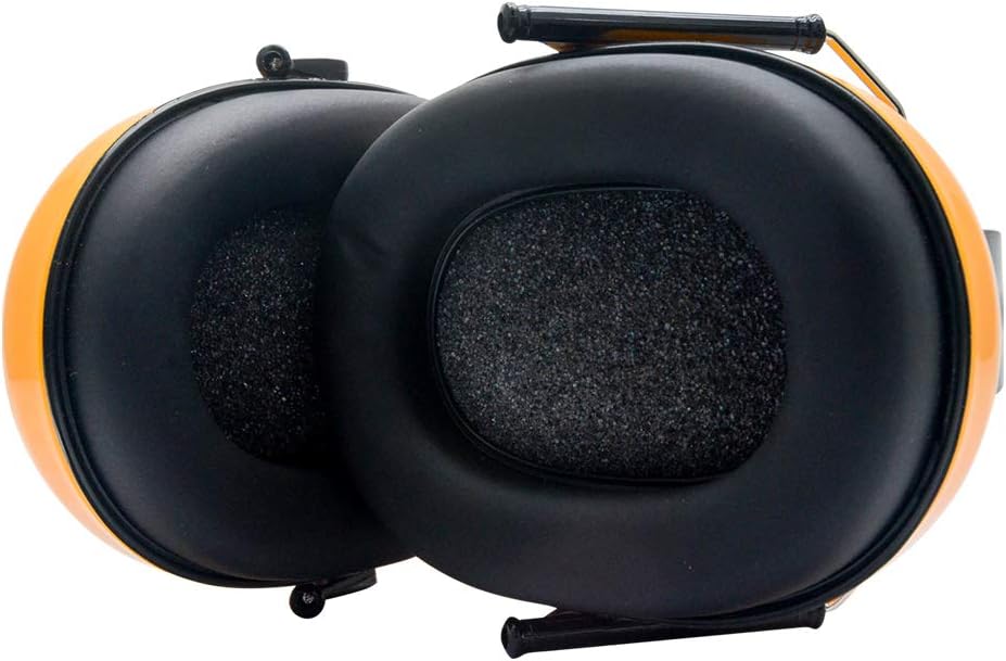 Ear Muffs for Autism Hunting, Construction Site, Mowing, Soundproof Hearing Protection, Orange - Image 4