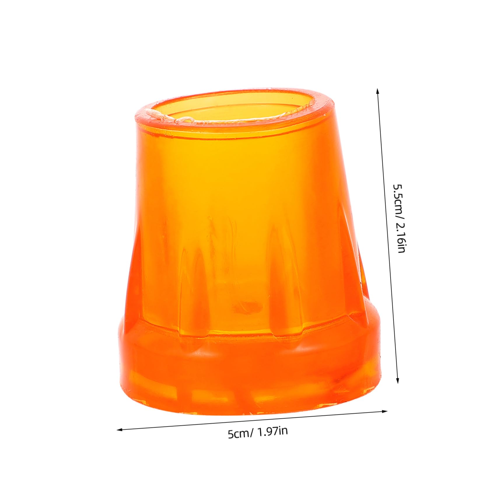 2 Series Protector De Pierna Para Muletas Cubiertas Antideslizantes Para Pies De Muleta Accesorios De Protección Para Andadores Material De Piezas*2