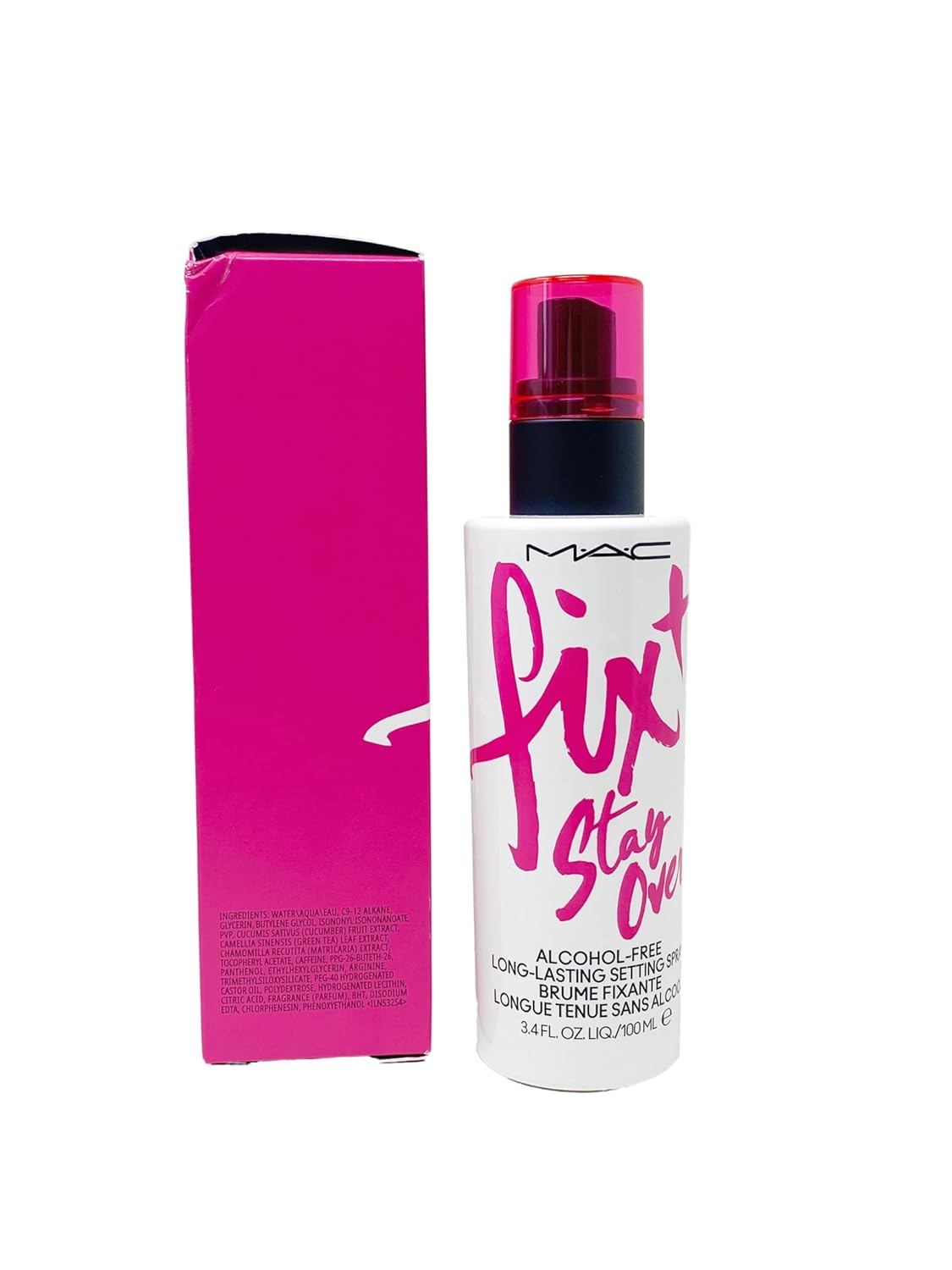 M.A.C Cosmetics Fix + Stay Over Long-Lasting Setting Spray (3.4 Fl Oz / 100 mL)