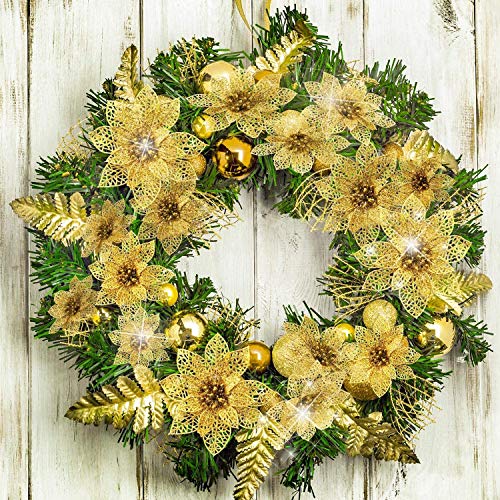 MXJFYY Fiori Artificiali per Albero di Natale 12