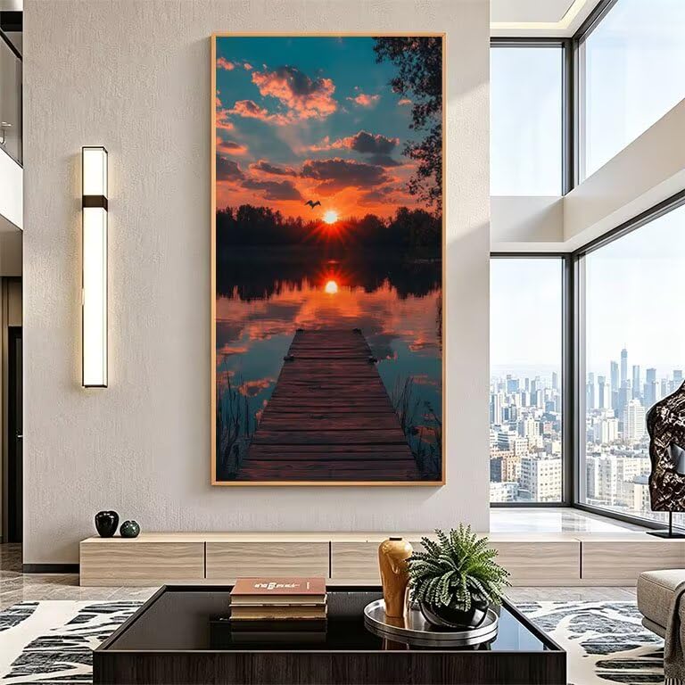Kit bordado principiantes atardecer para conectar con tu creatividad interior 3