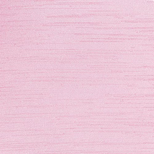 Miniatura 2 de Ultimate Textile -Paquete de 5 manteles de satén Shantung reversibles, mantel cuadrado Majestic de 54 x 54 pulgadas, color rosa claro