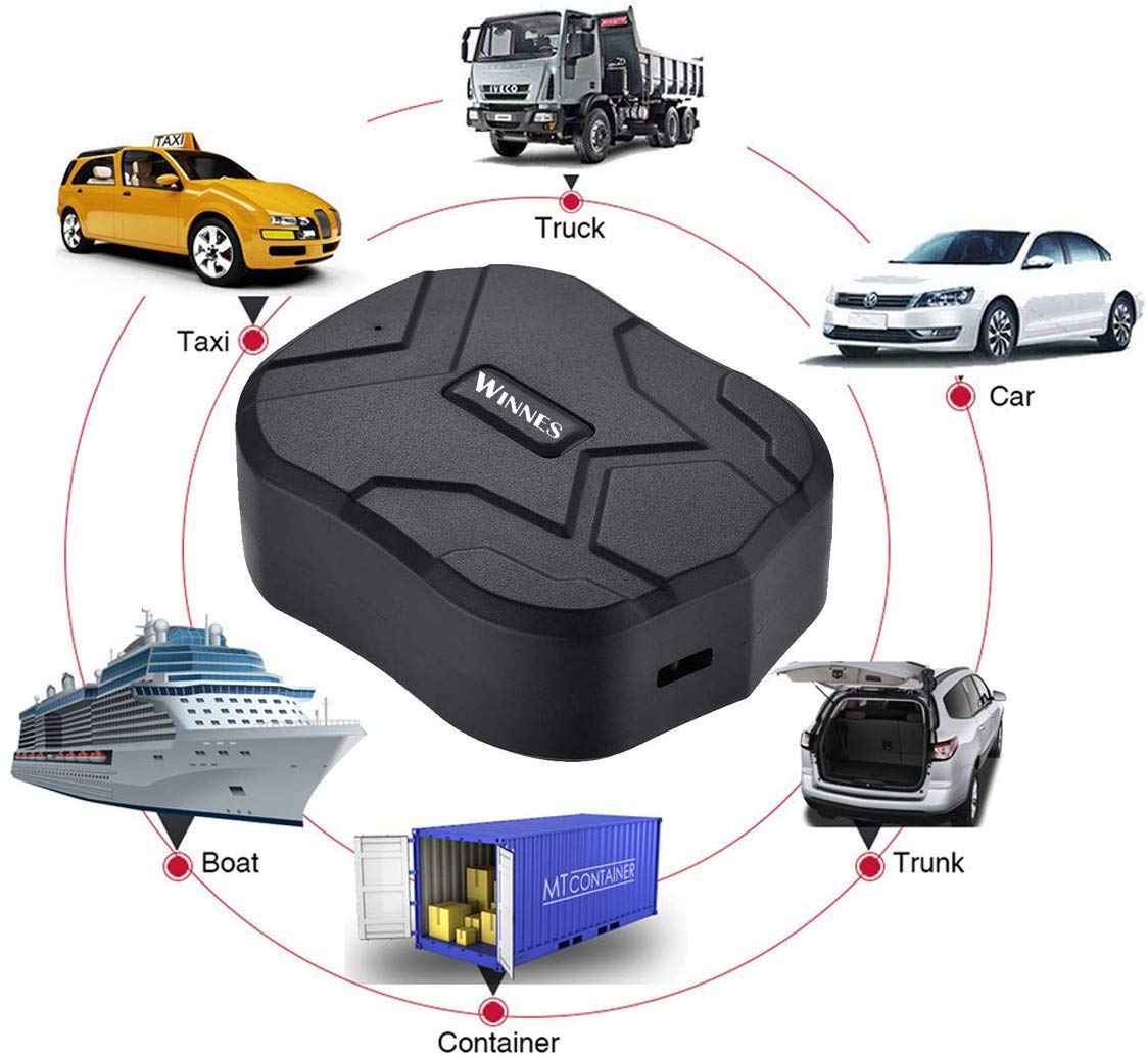 GPS Tracker,150 Giorni in Standby Impermeabile Anti-perso Localizzatore GPS con Geo-Fence Alarm Tracciatore di Posizione Localizzatore per Auto/Veicoli/Camion/Moto/Nave/Flotta 10000mAh