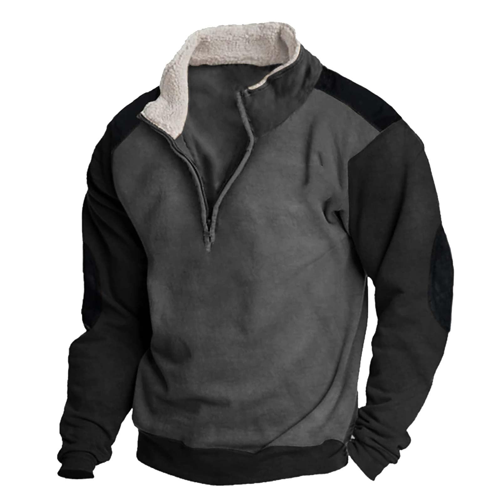 Genérico Sudadera con Cuello y Manga Larga con Estampado Informal para Hombre Estilo Ocio Suelto Sudadera Unisex