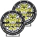 RIGID 360-SERIES 6 INCH LED OFF-ROAD SPOT BEAM WHT BACKLIGHT|PAIR