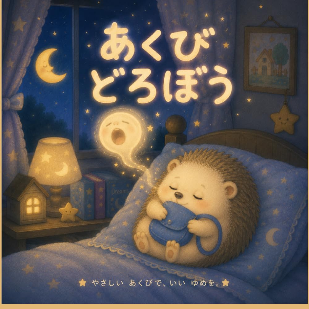 あくびどろぼう: おやすみまえのよみきかせえほん