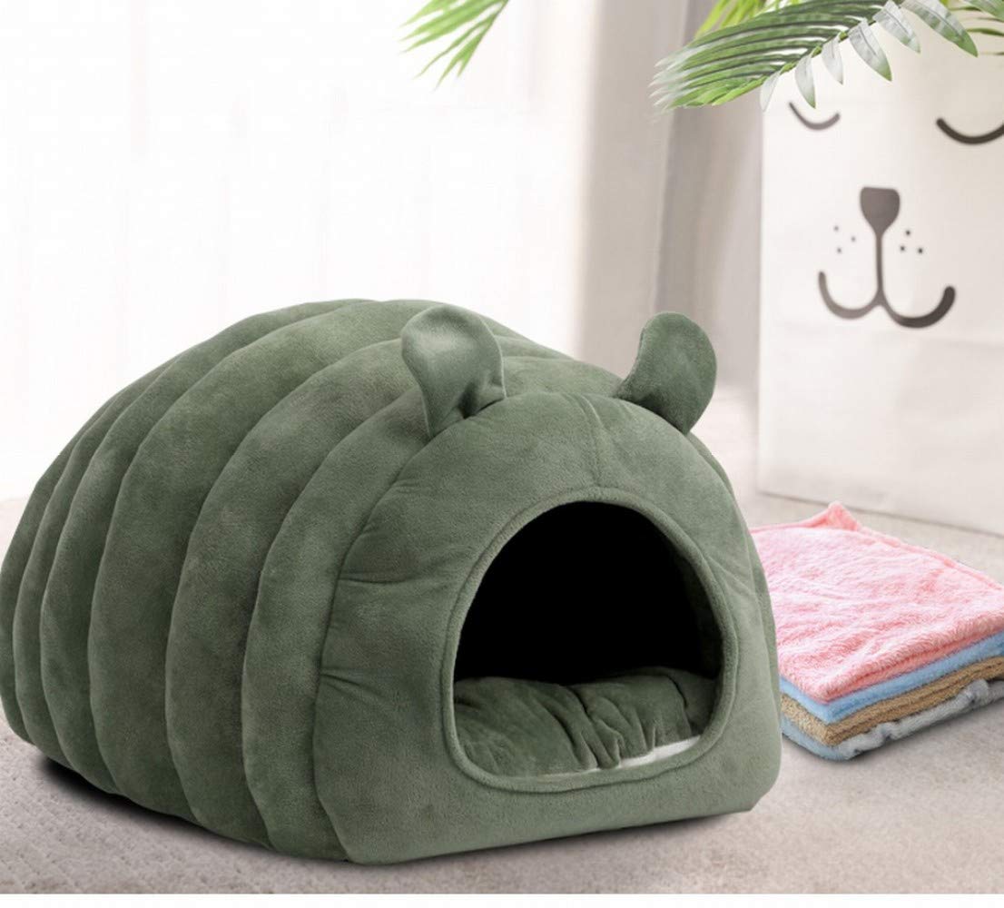 Maison chat hiver chaud fermé modèle villa isolante universelle quatre saisons