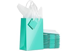 BLUE PANDA Teal Tissue Paper Bulk