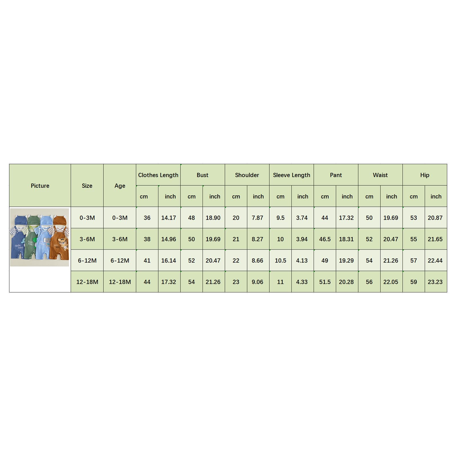Ensemble Bébé Garçon 3 Pièces Tenue Bébé Garçon Barboteuse Rayée Salopette Brodée Chapeau Vêtement Mignon pour Garçons 0-18 Mois