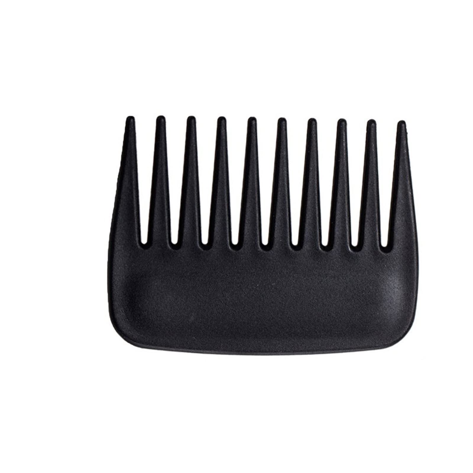 DieffematicSZ Grzebień Black Plastic Comb Barber Care Square Small Hair Comb