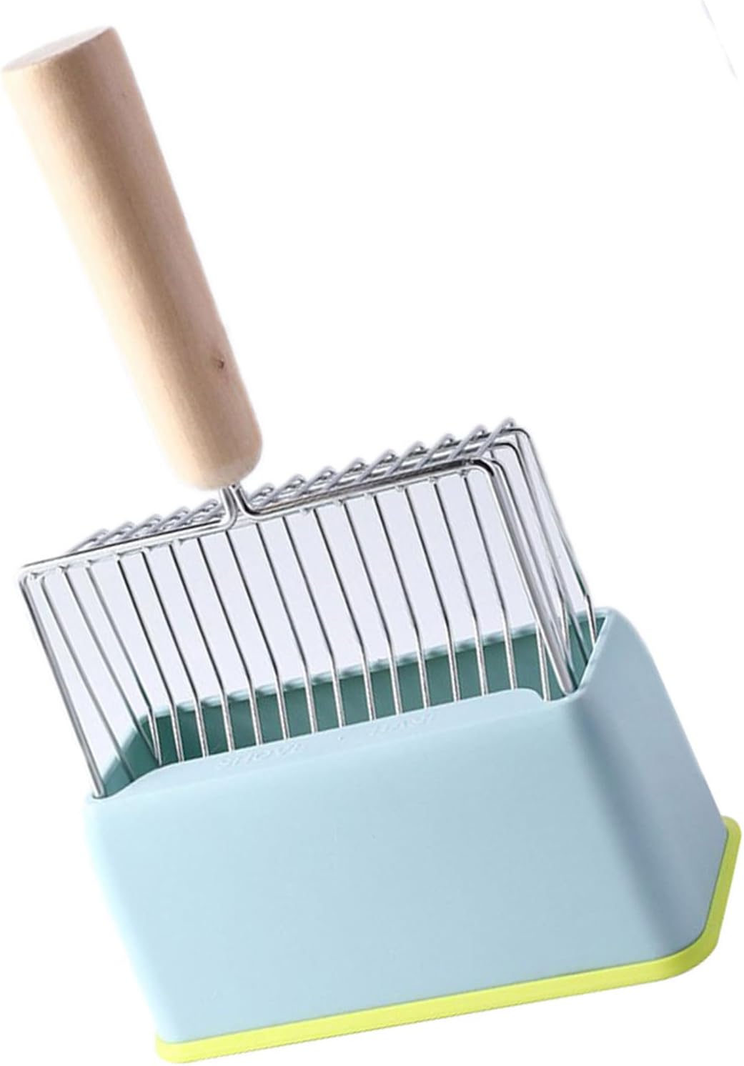 Cats Litter Box Scoops Pour Out Cats Scooper Hollow Shovel Tool Pet Box with Holder Stand for