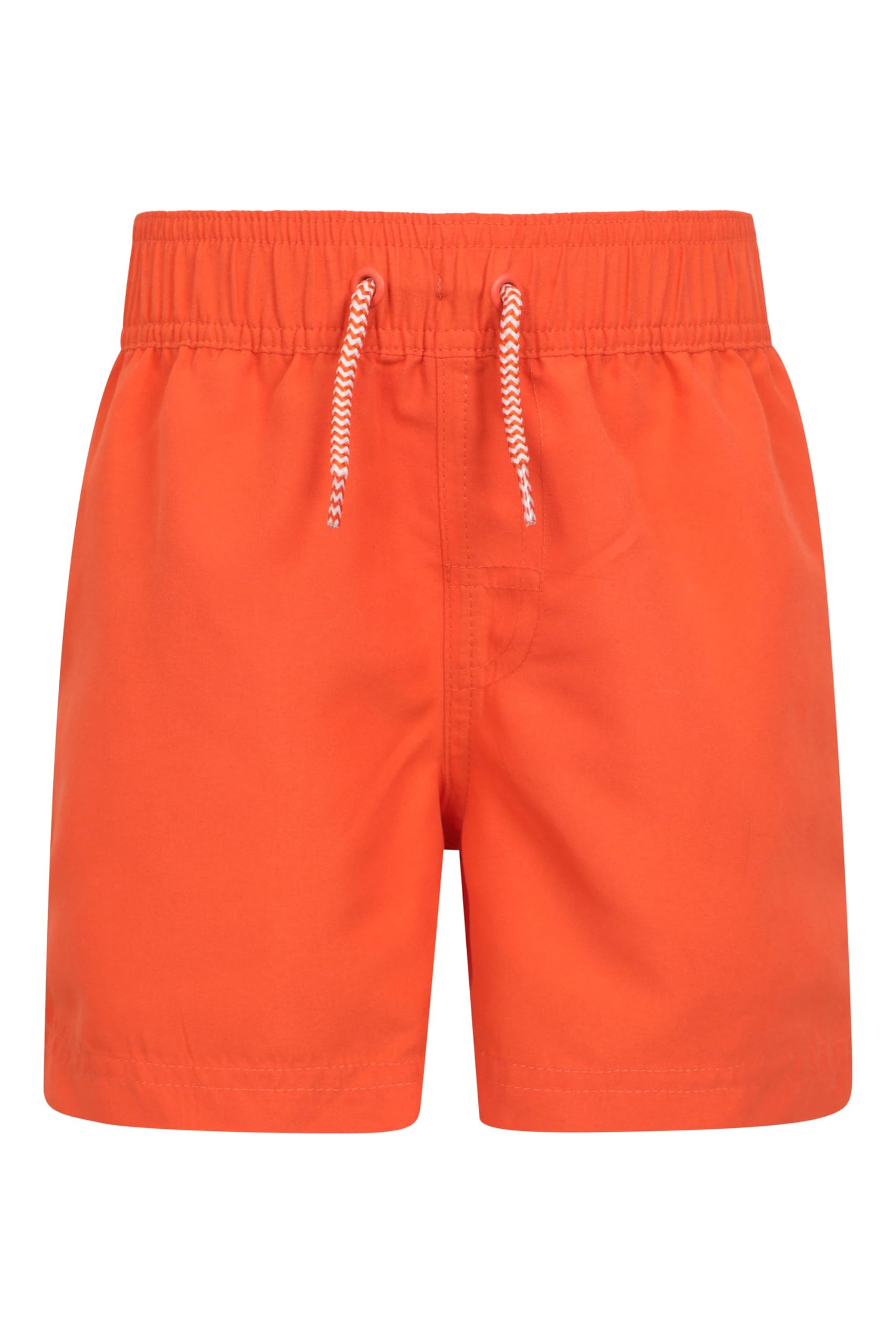 Mountain Warehouse Girls Bright Orange Aruba Kids Swim Shorts - Lightweight Beach Shorts, Mesh Lined Boys Shorts, Childrens Elastic Waist Pants - Spring Summer, Holidays Teen Size 13 Years