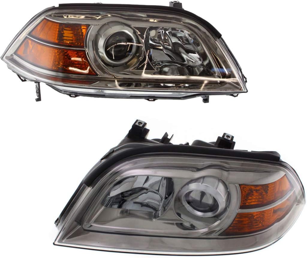 CarLights360 Headlight Assembly Pair for Acura MDX (2004–2006)