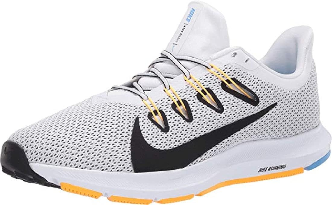 Buy Nike Men's Quest 2 Running Shoes, (Size, White/Blacklaser Orange