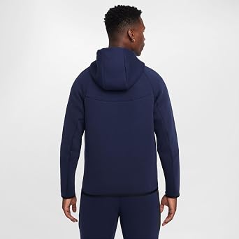 Navy Tech Fleece Windrunner Full-Zip Jacket