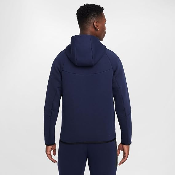 Navy Tech Fleece Windrunner Full-Zip Jacket