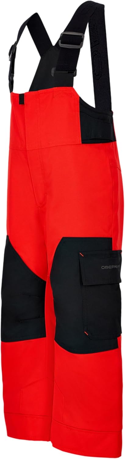 Obermeyer Boys Volt Snow Bib Pants, Insulated and Waterproof with Kids I-Grow System