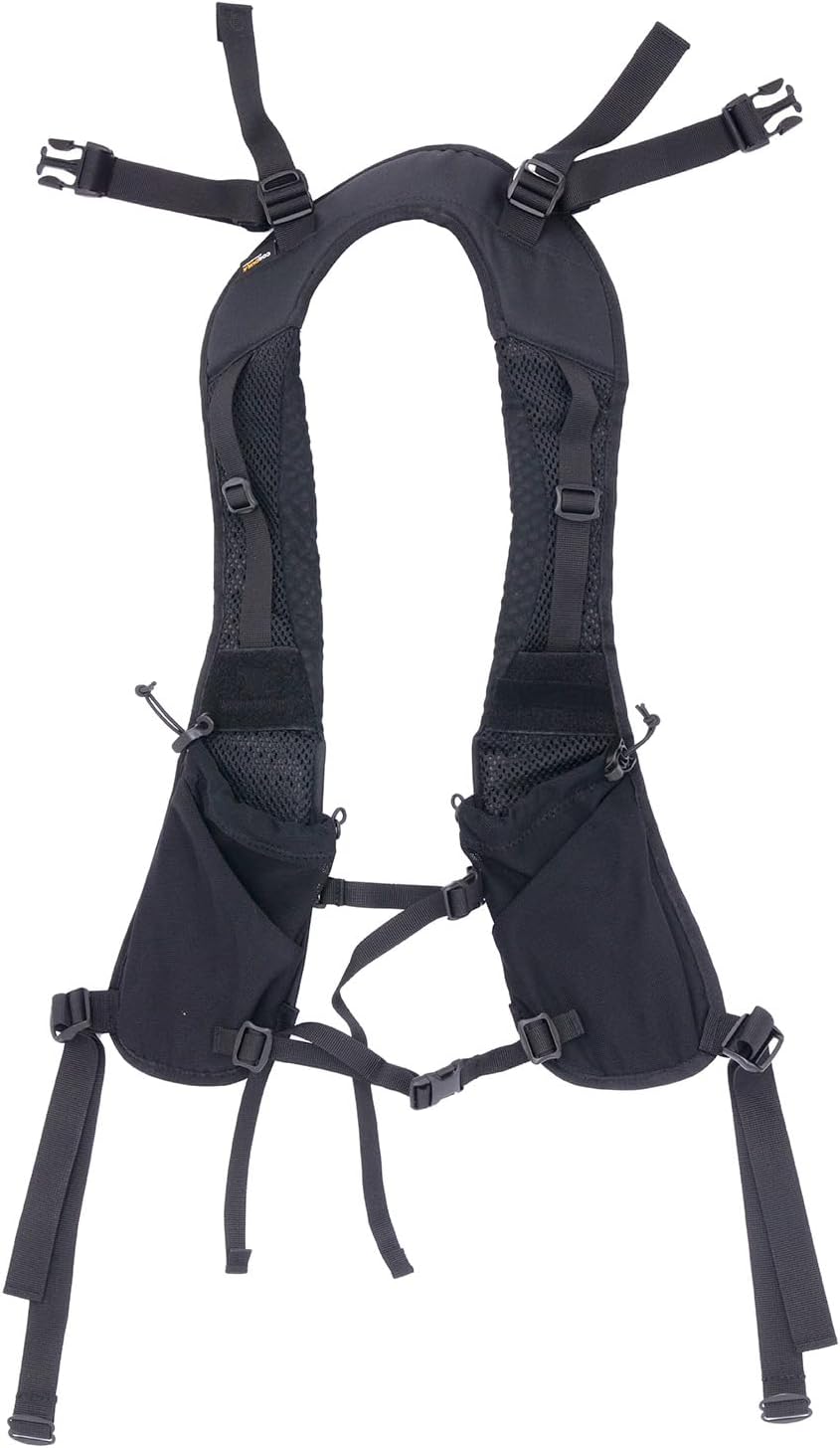 Strapette EVO - Accessory Shoulder Straps Lumbar Packs - Black Forge