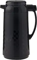 Zojirushi Garrafa térmica premium, 1 litro, Ichimatsu preto