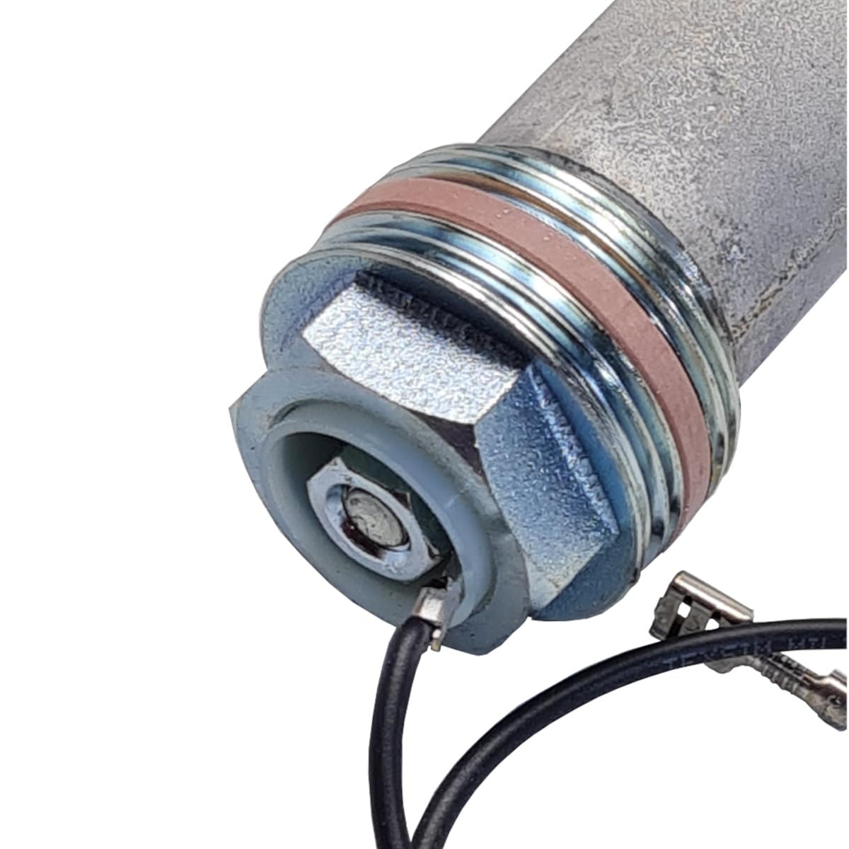 Magnesium Opferanode 26 x 500 mm 1" DN25 mit PTFE-Dichtung für einen isolierten Einbau, Ersatzanode für Warmwasserspeicher & Boiler, Magnesiumanode, Schutzanode, Anodenstab