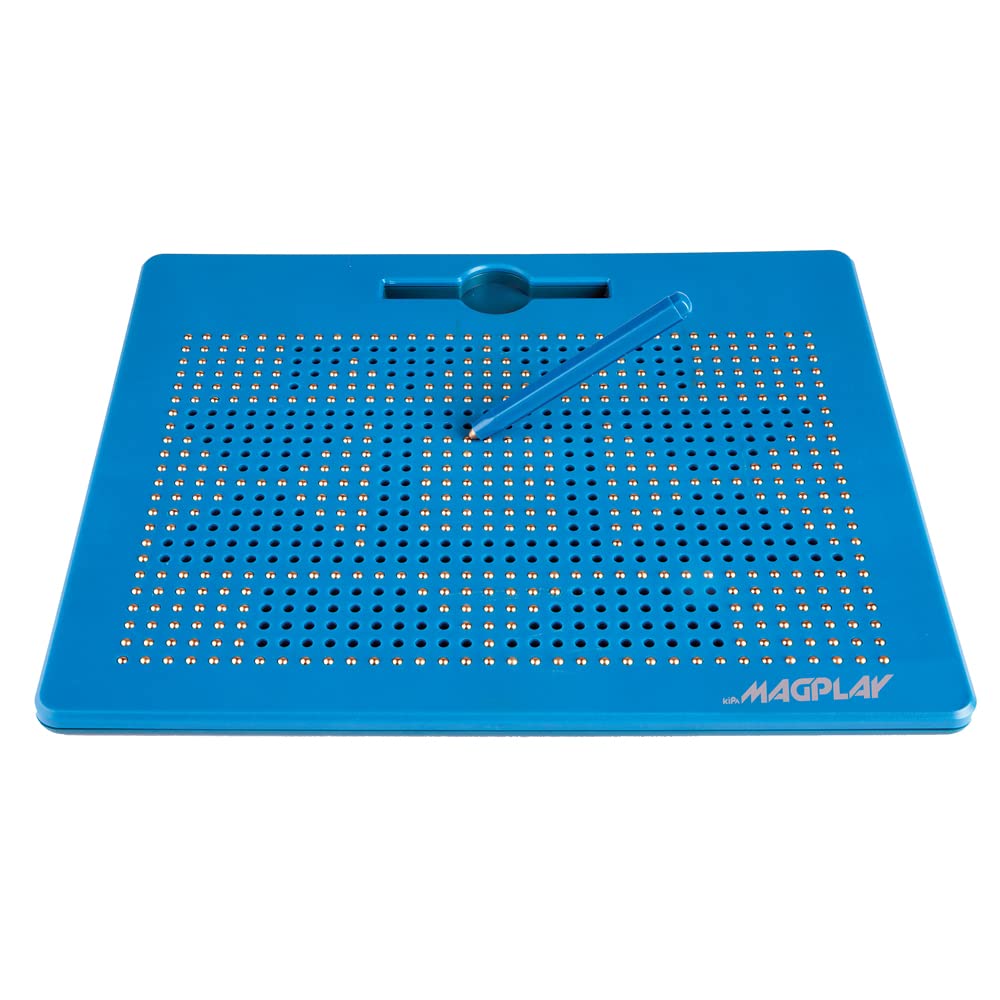 TOYDEN 786 Balls Nevy Blue Magnetic Drawing Board, Travel Toys for Kids & Toddlers, Magnet Beads w/Drawing Stylus, 12" x 9" Travel Size Road Trip Activities for Boys & Girls Ages 4-8 (B0BLP1Z7NY) Amazon Price History, Amazon Price Tracker