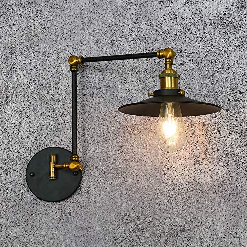 Lámpara E27 de brazo largo para iluminar rincones oscuros y optimizar espacio en el dormitorio 2