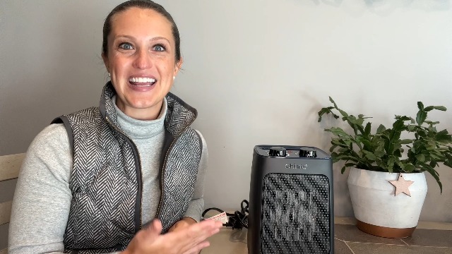 Amazon.com: shinic Portable Space Heater with Thermostat, 1500W