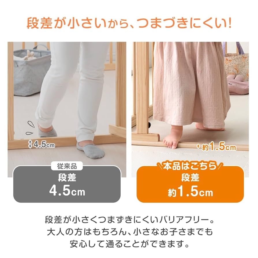 ✨️極美品✨️木製 ベビーサークル ナチュラル タンスのゲン 扉付き ハイタイプ 楽天市場】RENEW 現役ママが考えた つまづきにくい ベビー