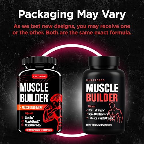 Miniatura 2 de UNALTERED Crecimiento muscular anabólico para hombres – crecimiento, tamaño, fuerza – suplemento natural de construcción muscular y refuerzo de