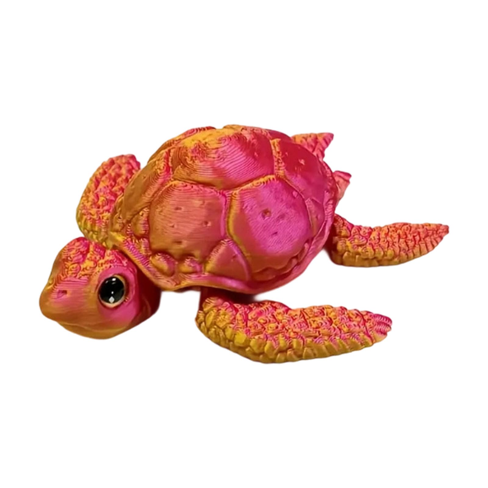 HDOYTXXM 3D Printed Sea Turtle Realistic Figurines Statues Table Ornament Articulated Fidgets Toy for Animal Lovers Figurines Statues