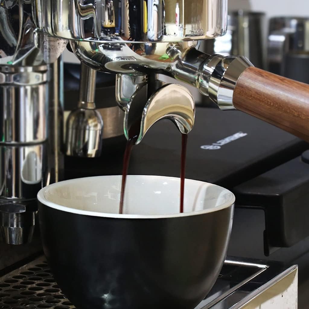 Coffee Portafilter,Bottomless Coffee Handle, 58mm Bottomless Coffee Machine Handle, Compatible with E61 Espresso Machine Alloy Coffee Appliances Coffee Handle (Color : J) (Color : N)