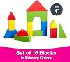 Edushape Giant Foam Blocks Construction Toy - 16 pcs