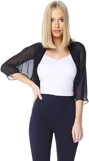 Amazon.co.uk: Chiffon Bolero