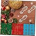 COHEALI 6pcs Christmas Footprint Stencils Hollow Drawing Tool for Pet Templates for Creative Painting Walls Floors for Santa and